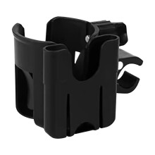Bekerhouder met telefoonhouder, fietsbekerhouder, universele bekerhouder, 2-in-1 beker- en telefoonhouder voor kinderwagen, fiets, rolstoel,