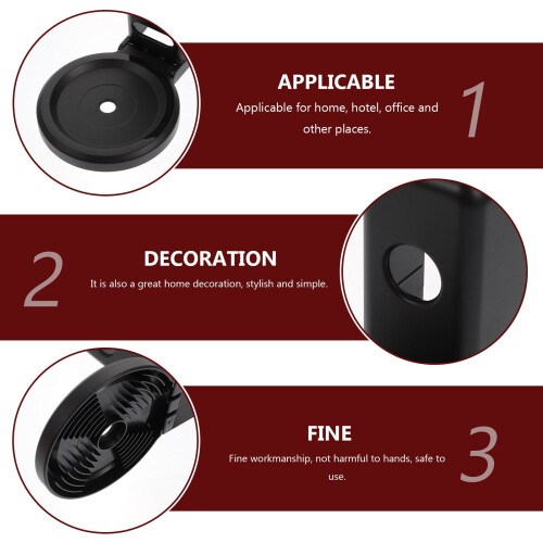 Wall-Mount Echo Speaker Bracket, Foldable, No-Drill 2