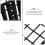 Black Foldable Bike Handlebar Rack Basket 8