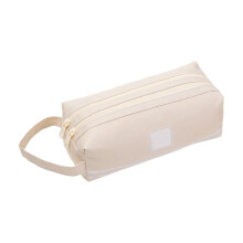 Double Layer Oxford Pencil Case with Double Zipper, Large Capacity & Water-Resistant – Compatible with School Use