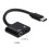 Adaptateur microphone USB-C vers jack 3,5 mm pour appareils USB-C avec conversion audio (1 unité). 3