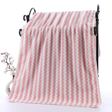 Bath Towel Soft Absorbent Fleece Thickened 29.5x13.7 in