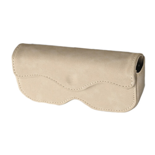 Leather Sunglasses Holder for Car Sun Visor with Hidden 1