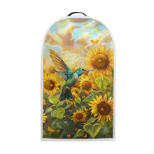 Stylish Blender Dust Cover Hummingbird Sunflower for Elastic Polyester Coffee Maker Protection