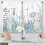 Nautical Ocean Kitchen Curtains Turtle Coral Seashell 2