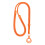 Justerbar telefonsnor – polyester og metall, 40–80 cm 1