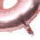 Balões Numéricos Ouro Rosa - Pacote com 2 Unidades de 40 Polegadas em Folha de Alumínio 5