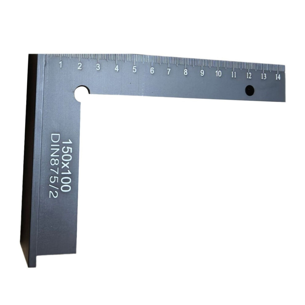 Woodworking Ruler Measuring Tool 90 Degree Ruler Aluminium Square With Seat Right Angles Positioning Block Layout Tool 9341593652650