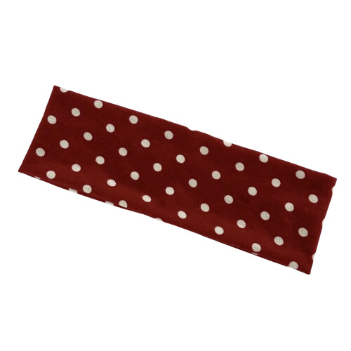 Stretchy Round Dot Headband Sweat Absorbent Unisex 1 Pack