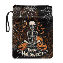 Halloween Bible Cover Case for Teachers, 11.4 Inch X 8.66 Inch Church Bag with Lightweight, Study, Daily Commuter