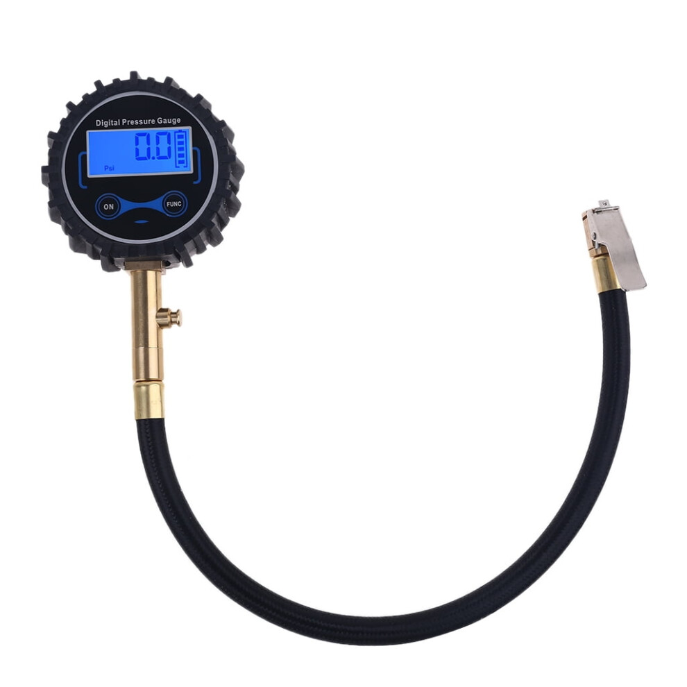 Digital Tyre Pressure Gauge Car Tire Pressure Gauge For Truck Car Motorcycle With Hose & Backlight Lcd Display 9132278044927