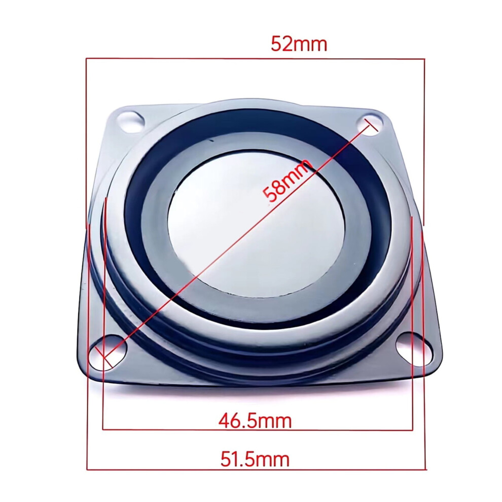 Universal Woofer Radiator Bass Passive Speaker 2/3/4Inch Low Frequency Loudspeaker Diaphragm Vibration Plate Diy 9132278044965