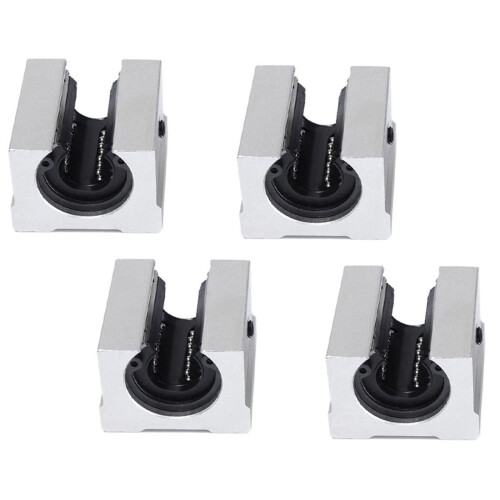4Pcs SBR16UU Linear Bearing Motion Pillow Slide Block for 16mm Linear Guide Rail