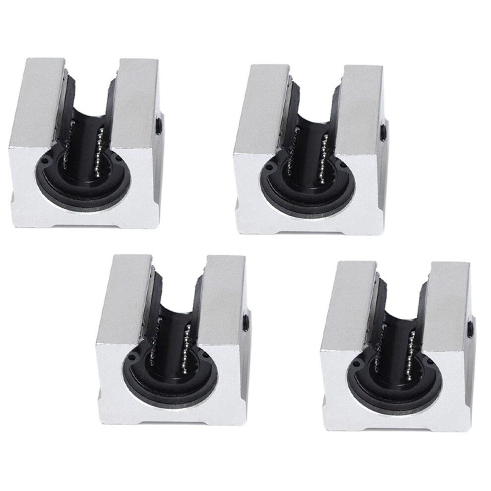 4Pcs Sbr16uu Linear Bearing Motion Pillow Slide Block For 16Mm Linear Guide Rail 9362892444234