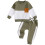 Toddler Boys Fall Outfit Set: Long Sleeve Sweatshirt + 1