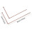 2 Pieces Copper Detection Rods Sturdy Copper Dowsing Rods for Divining Water 7