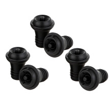6-Pack Vacuum Stoppers, Food-Grade Silicone Wine Stoppers Compatible with Wine Saver Vacuum Pump, Keep Wine Fresh