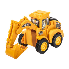 Construction Toys for Kids 2-6Y, Excavator, Bulldozer & Road Roller Trucks – Compatible with LEGO – Birthday/Christmas Gifts