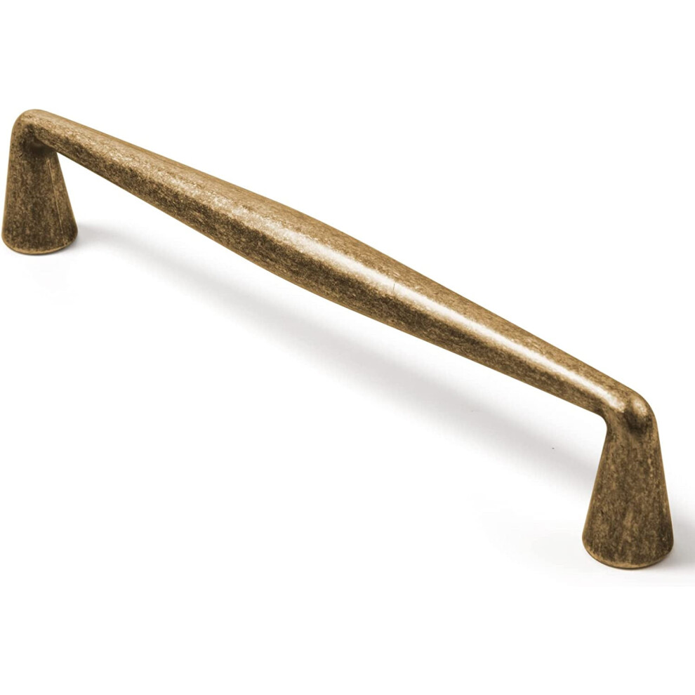 Vintage Brass Zinc Alloy Cabinet Handles, 3.78" (96Mm) Center, 6-Pack Â Retro Pull Hardware For Kitchen & Bedroom 9097180846277