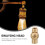Light Adapter Lamp Adapter Copper Golden 1Pack 6