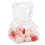 Clear gummy bear container box heart-shaped 6.5 oz 1