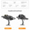 Βάση προβολής drone για DJI Avata2/1 - Πτυσσόμενη βάση στήριξης για επιφάνεια εργασίας, 3
