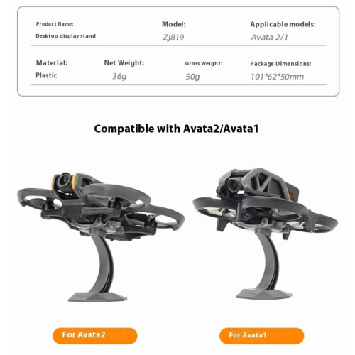 Βάση προβολής drone για DJI Avata2/1 - Πτυσσόμενη βάση στήριξης για επιφάνεια εργασίας, 2