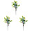 Artificial Easter Flowers and Berries Stems 10 inch 3 Pack 1