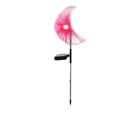 Solar Jellyfish LED String Lights with Butterfly & Heart Designs – Outdoor Garden Decor, Patio/Balcony Ambient Lighting, Fiber Optic Mood Lights