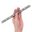 Drawer Slides Cold Rolled Steel Silver 2 pcs 7