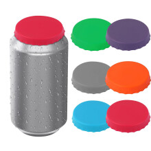 BPA-fria silikonlock till läskburkar, återanvändbara burkproppar/skydd för läsk, öl, juice, cola – passar standardburkar, 6 st, 2,54"x0,43"