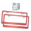 Bling Car License Plate Frame High Performance Decorative Sturdy Accessories Red 3