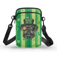 Dámska crossbody kabelka Dapper Dog zelená z polyesteru