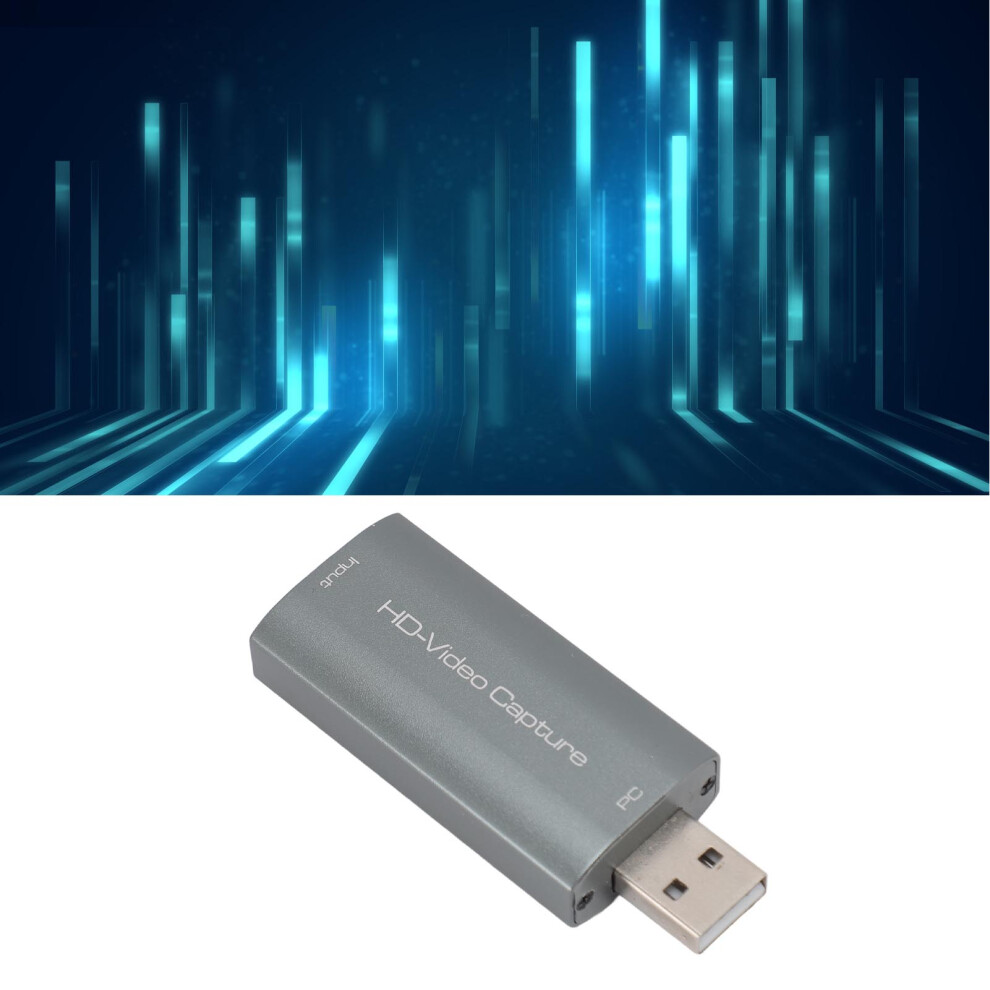 Usb Video Capture Card For Streaming & Recording 60Hz Hd 4K/1080P Easy Setup 8471387614449