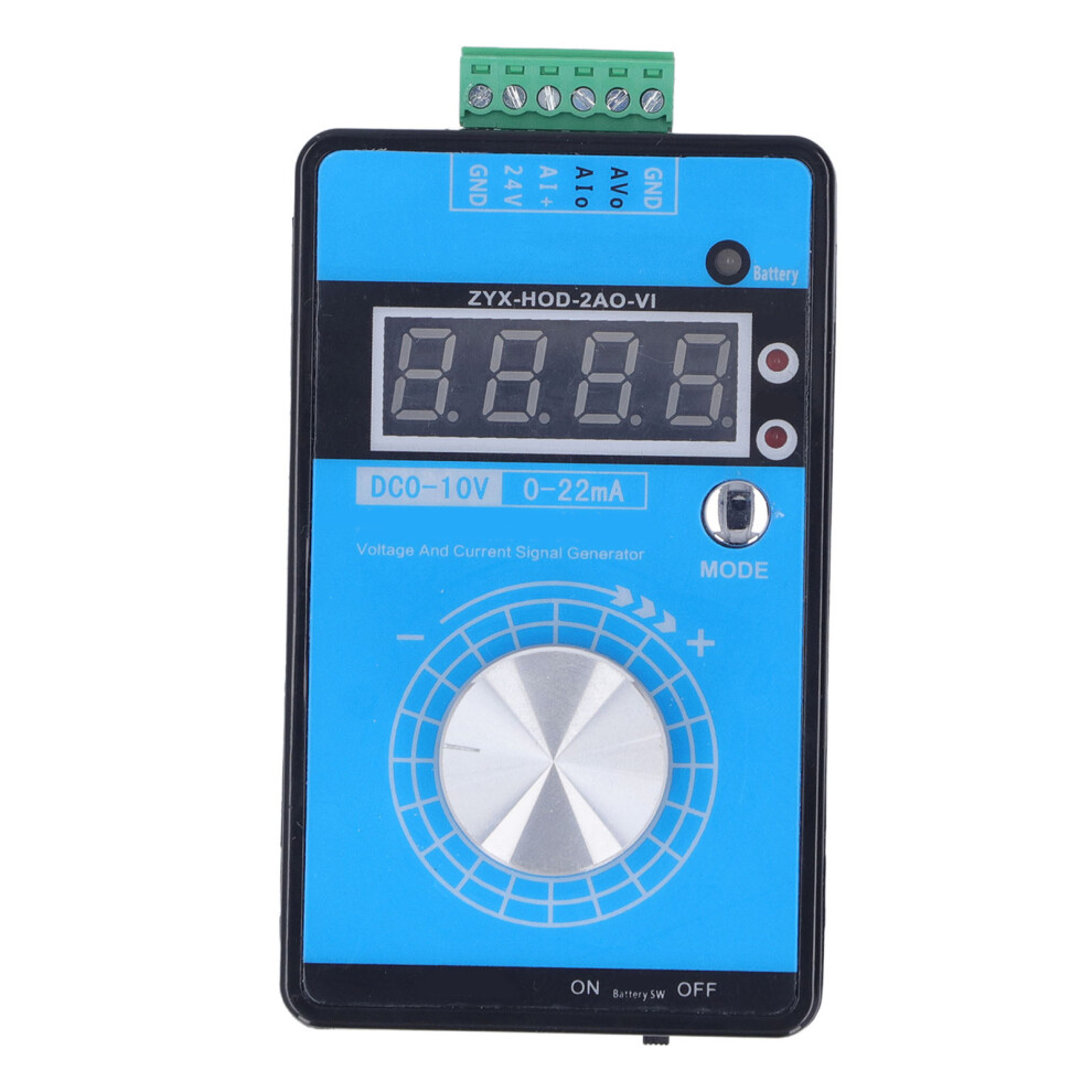 Dc Signal Generator 0-10V & 0-22Ma Output Analog Simulator 24V Dc Power Supply 8781389808761