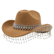 Hata Cowboy do Mhná agus d'Fhir le Frinse Rhinestone