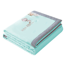 MBXM Soybean Summer Quilt, Ocean Blue 180x220cm – Breathable, Washable, Lightweight & Smooth, Compatible with All Beds