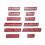 Toolbox Labels 3D Printed Reusable 12 Pack 1