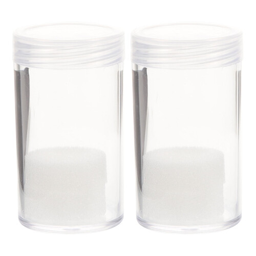 Clear Plastic Coin Tubes for Home Use - and Scratch-Resistant