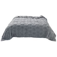 Blue Velvet Milk Velvet Blanket 200x230cm, Thickened Double-Sided Soccer Grid Design, Cozy Warm Home Decor Gift for Couch, Bed, Sofa – Compatible