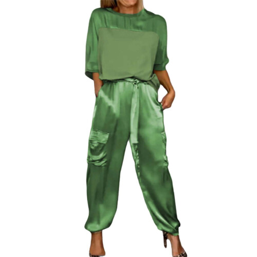 Γυναικεία Κοστούμια Women2Piece Σύνολα Επίσημα Παντελόνια για Γάμο Casual Ακανόνιστο 1
