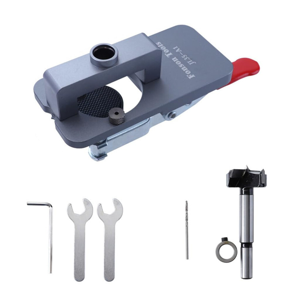35Mm Concealed Hinge Jig Aluminum Alloy 1Pc 9043876506758