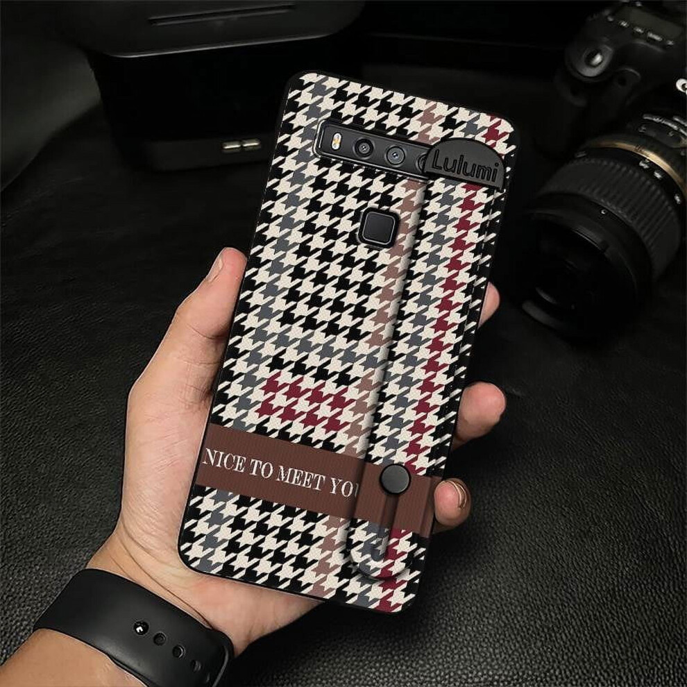 Phone Case Compatible With Tcl 10 5G Uw Â Shockproof Silicone Soft Case With Wrist Strap, Dust-Resistant & Durable 9023022575982