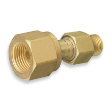 1pc Cylinder To Regulator Acetylene Adaptors CGA-200 CGA-300 CGA-510 CGA-520 Brass Acetylene Regulator Adapter