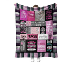 Ultra Soft Butterfly Throw Blanket 50x60in – Purple Cozy Blanket for Women & Girls, Compatible with Bed & Couch