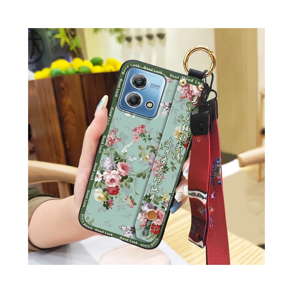 Moto G Stylus 4G 2023 Case Â Shockproof Soft Silicone With Kickstand, Wrist Strap, Ring Holder & Anti-Dust Design 9023022580788