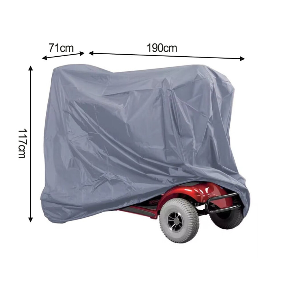 Mobility Scooter Cover With Storage Bag,210D Oxford Fabric,Protects Your Scooter