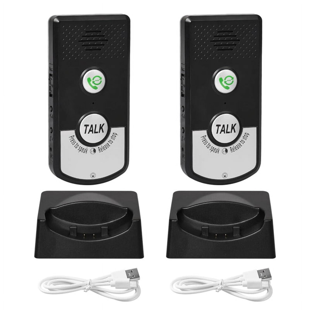 Wireless Intercom Voice Monitor Reminder Smart Two-Way Intercom Suitable For Home Hospital Hotel 9132278041933