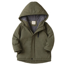 Boys Winter Jacket Kids Boys Girls Winter Thicken Coat Solid Hooded Jacket Toddler Windproof Thick Warm Outwear Boys Winter Clothes