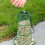 Round Foldable Bird Feeder Green 20x5in 5